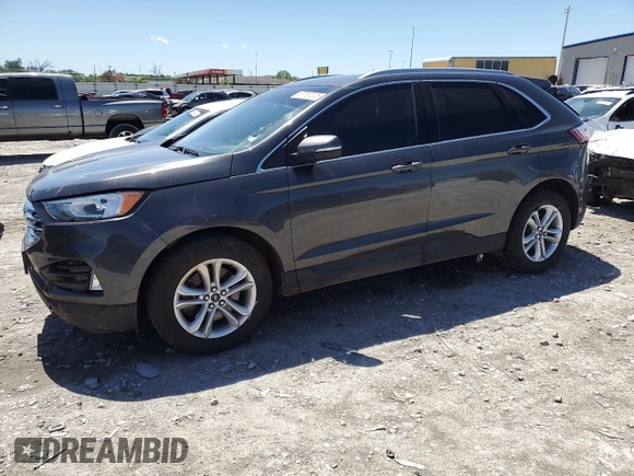 2020 Ford Edge SEL with VIN 2FMPK4J94LBA08761, listed as a Copart auction lot 57787005 with 95,263 mi miles and Salvage title. Bid and sale history available at DreamBid. Image 1.