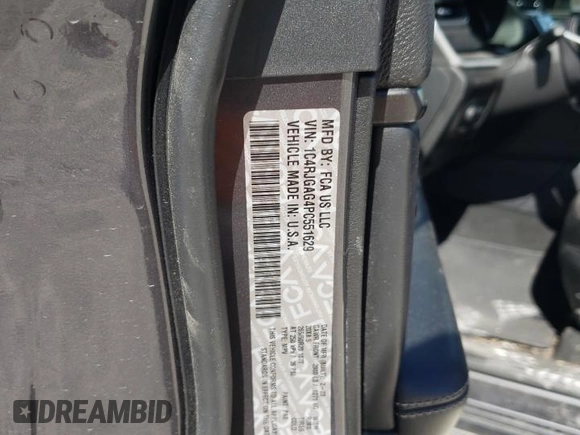 2023 Jeep Grand Cherokee Altitude with VIN 1C4RJGAG4PC551629, listed as a Copart auction lot 77394954 with 53,338 mi miles and Salvage title. Bid and sale history available at DreamBid. Image 13.