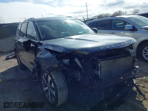 2020 Kia Telluride S with VIN 5XYP64HC9LG006929, listed as a IAAI auction lot 41829776 with 76,020 mi miles and . Bid and sale history available at DreamBid. Image 1.
