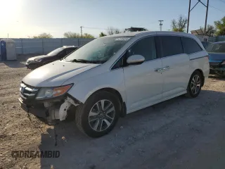 2016 Honda Odyssey Touring Elite с VIN 5FNRL5H92GB082470, выставлен на аукционе Copart как лот 52205375 с пробегом 176 750 миль миль и Списание • Salvage title. История ставок и продаж доступна на DreamBid. Изображение 1.