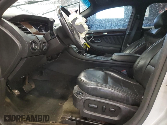 2013 Ford Taurus Limited with VIN 1FAHP2F87DG232170, listed as a Copart auction lot 55385855 with 166,787 mi miles and Salvage Title. Bid and sale history available at DreamBid. Image 7.