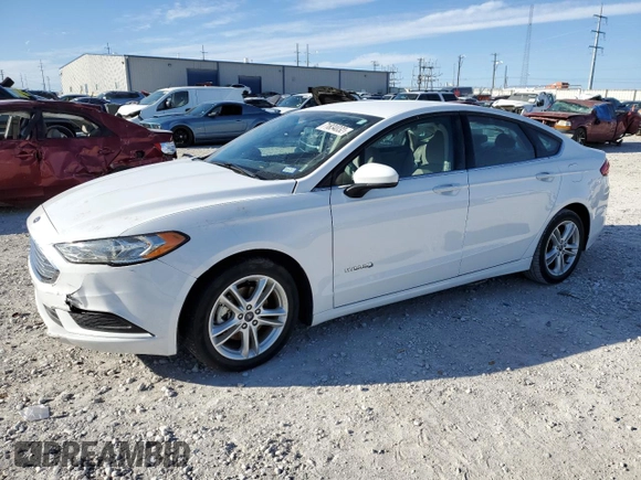2018 Ford Fusion Hybrid SE with VIN 3FA6P0LU4JR208619, listed as a Copart auction lot 71834032 with 65,276 mi miles. Bid and sale history available at carsss.com. Image 1.
