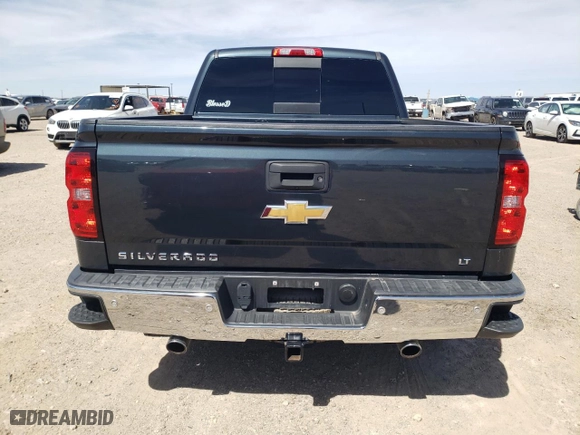 2018 Chevrolet Silverado 1500 LT with VIN 3GCUKRECXJG153159, listed as a Copart auction lot 50217355 with 105,279 mi miles and Salvage Title. Bid and sale history available at carsss.com. Image 6.