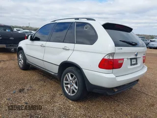 2005 BMW X5 3.0i with VIN 5UXFA13515LY12626, listed as a IAAI auction lot 41584553 with 212,707 mi miles. Bid and sale history available at carsss.com. Image 3.