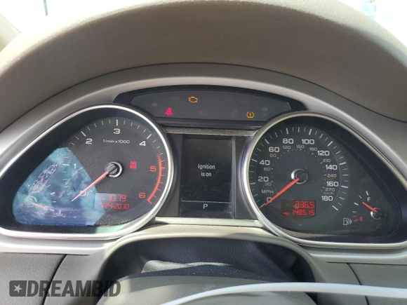 2011 Audi Q7 Premium z VIN WA1CMAFEXBD009157, wystawiony jako Copart lot #55966185 z przebiegiem 148 515 mil mil oraz Szkoda całkowita • Salvage title. Historia ofert i sprzedaży dostępna na DreamBid. Obrazek 9.