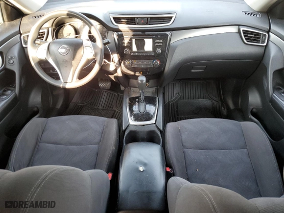 2015 Nissan Rogue S with VIN KNMAT2MV5FP527755, listed as a Copart auction lot 62995814 with 160,349 mi miles and Salvage Title. Bid and sale history available at carsss.com. Image 8.