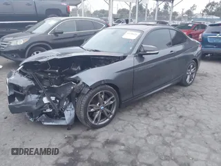 2016 BMW 2 Series M235i with VIN WBA1J7C50GV360395, listed as a IAAI auction lot 41158426 with 81,208 mi miles. Bid and sale history available at carsss.com. Image 17.