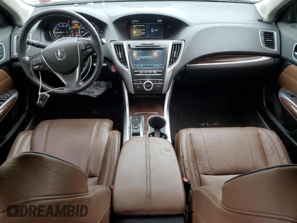 2020 Acura TLX w/Technology Pkg with VIN 19UUB3F45LA000051, listed as a Copart auction lot 63502634 with 28,922 mi miles and Salvage Title. Bid and sale history available at carsss.com. Image 8.