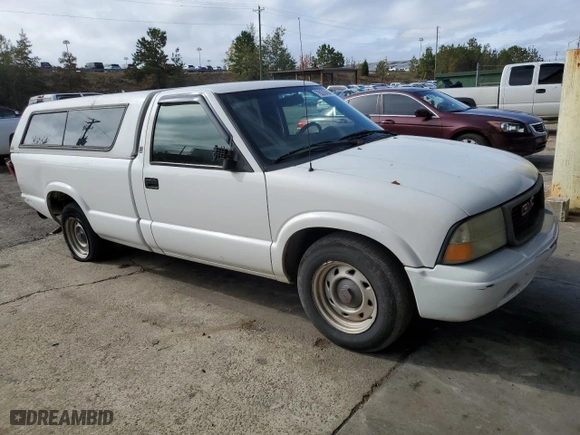2003 GMC Sonoma SLS with VIN 1GTCS14X438202978, listed as a Copart auction lot 78020894 with 170,385 mi miles and Salvage Title. Bid and sale history available at carsss.com. Image 4.