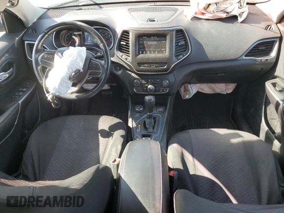 2019 Jeep Cherokee Latitude Plus with VIN 1C4PJMLB6KD477950, listed as a Copart auction lot 52033785 with 78,214 mi miles and Salvage Title. Bid and sale history available at carsss.com. Image 8.
