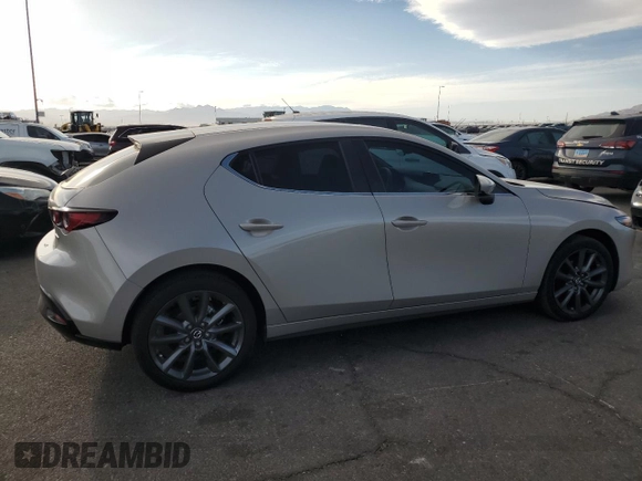 2024 Mazda 3 S Preferred with VIN JM1BPALM9R1701877, listed as a Copart auction lot 43782025 with 6,795 mi miles and Salvage title. Bid and sale history available at DreamBid. Image 3.