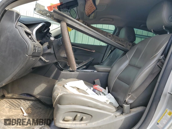 2015 Chevrolet Impala LTZ with VIN 2G1165S38F9104850, listed as a Copart auction lot 52028615 with 155,730 mi miles and Salvage Title. Bid and sale history available at DreamBid. Image 7.