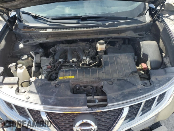2013 Nissan Murano SL with VIN JN8AZ1MU1DW213236, listed as a Copart auction lot 45717705 with 195,910 mi miles and Salvage Title. Bid and sale history available at carsss.com. Image 13.