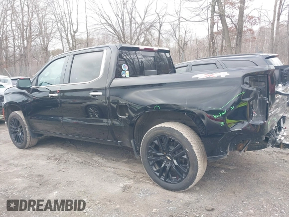 2021 Chevrolet Silverado 1500 LTZ with VIN 3GCUYGED3MG474296, listed as a IAAI auction lot 41725354 with 59,423 mi miles and . Bid and sale history available at DreamBid. Image 14.