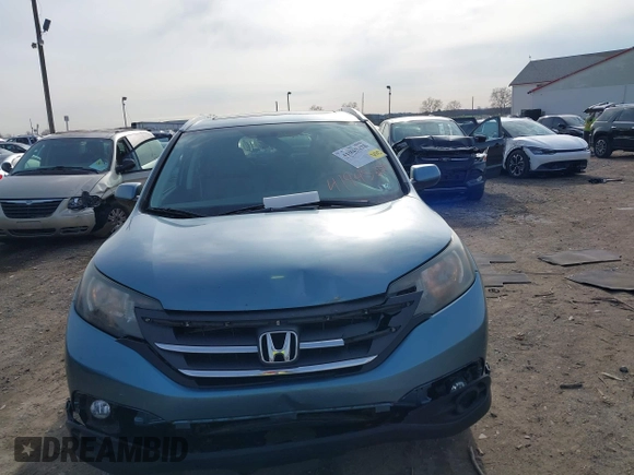 2014 Honda CR-V EX-L with VIN 2HKRM4H78EH618102, listed as a IAAI auction lot 41945228 with 84,233 mi miles. Bid and sale history available at carsss.com. Image 12.