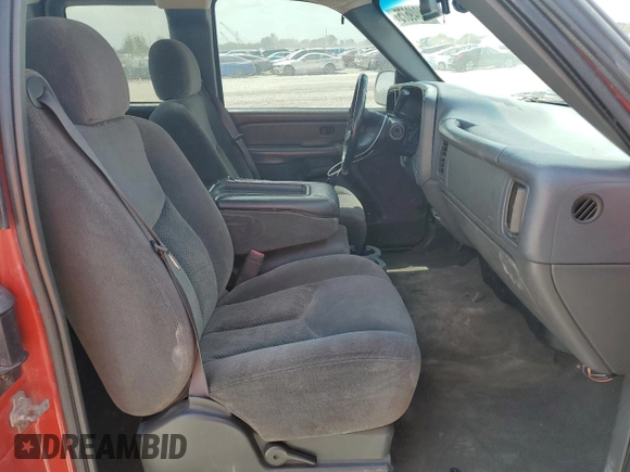 2005 Chevrolet Silverado 1500 LS with VIN 2GCEC19V851225120, listed as a Copart auction lot 54049675 with 215,514 mi miles and Salvage Title. Bid and sale history available at DreamBid. Image 7.