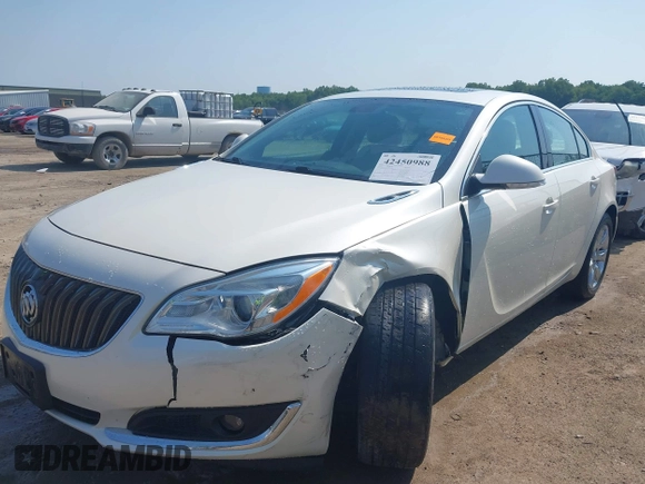 2014 Buick Regal z VIN 2G4GK5EX3E9322085, wystawiony jako IAAI lot #42450988 z przebiegiem 106 820 mil mil oraz . Historia ofert i sprzedaży dostępna na DreamBid. Obrazek 17.
