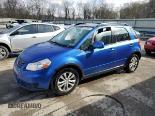 2013 Suzuki SX4 with VIN JS2YB5A41D6100421, listed as a Copart auction lot 51973695 with 108,228 mi miles and Salvage Title. Bid and sale history available at DreamBid. Image 1.