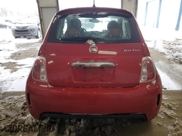 2018 FIAT 500 Pop with VIN 3C3CFFKH4JT525847, listed as a Copart auction lot 41341845 with 15,566 mi miles and Salvage Title. Bid and sale history available at carsss.com. Image 6.