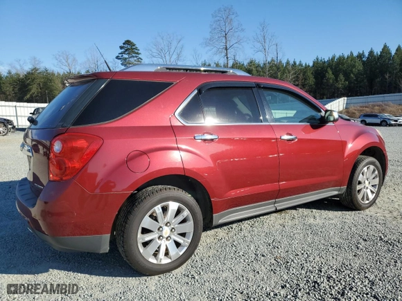 2011 Chevrolet Equinox LT w/2LT with VIN 2CNALPEC0B6318892, listed as a Copart auction lot 47163525 with 143,895 mi miles and Salvage Title. Bid and sale history available at carsss.com. Image 3.