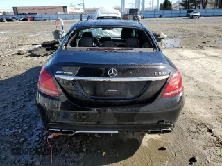 2017 Mercedes-Benz C 63 S AMG with VIN 55SWF8HB7HU200477, listed as a Copart auction lot 45185485 with Not provided miles and Salvage title. Bid and sale history available at DreamBid. Image 6.