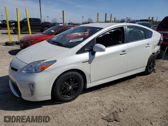 2015 Toyota Prius Four with VIN JTDKN3DU4F0460084, listed as a Copart auction lot 49380005 with 135,505 mi miles and Clean Title. Bid and sale history available at DreamBid. Image 1.