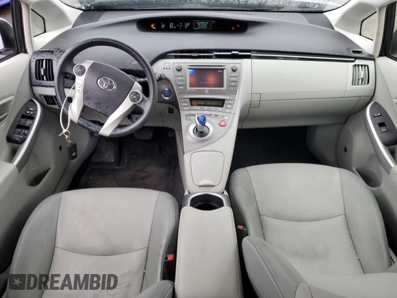 2015 Toyota Prius Four with VIN JTDKN3DU9F0460291, listed as a Copart auction lot 58012875 with 130,342 mi miles and Non repairable. Bid and sale history available at DreamBid. Image 8.