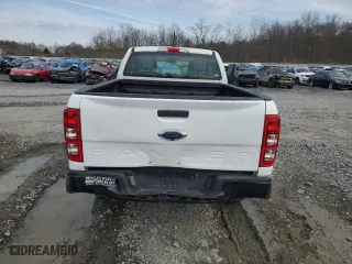 2022 Ford Ranger XL with VIN 1FTER1FH5NLD47814, listed as a Copart auction lot 80642984 with 36,745 mi miles and Salvage Title. Bid and sale history available at carsss.com. Image 6.