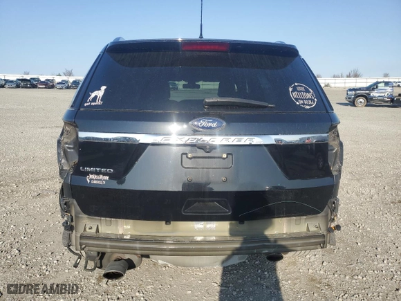 2018 Ford Explorer Limited with VIN 1FM5K7F8XJGC63137, listed as a Copart auction lot 51897435 with 125,801 mi miles and Salvage Title. Bid and sale history available at carsss.com. Image 6.