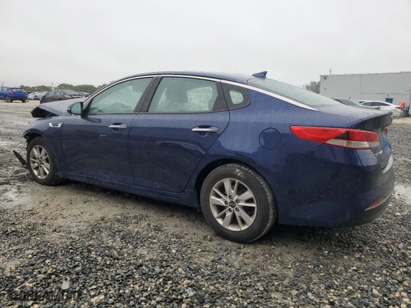 2018 Kia Optima LX with VIN 5XXGT4L38JG183621, listed as a Copart auction lot 42087775 with 98,323 mi miles and Salvage Title. Bid and sale history available at carsss.com. Image 2.