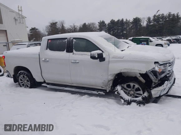 2024 Chevrolet Silverado 1500 LTZ with VIN 1GCUDGED0RZ401759, listed as a IAAI auction lot 41177004 with 2,514 mi miles and . Bid and sale history available at DreamBid. Image 13.