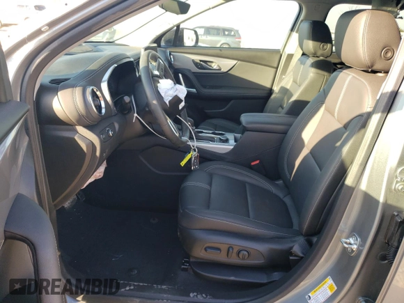 2024 Chevrolet Blazer LT with VIN 3GNKBJRS5RS182630, listed as a Copart auction lot 76085844 with 3,587 mi miles and Salvage title. Bid and sale history available at DreamBid. Image 7.