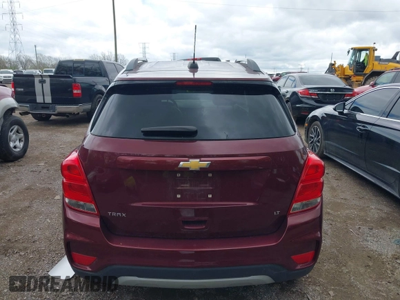 2017 Chevrolet Trax LT with VIN 3GNCJLSB0HL250919, listed as a IAAI auction lot 42092001 with 101,920 mi miles. Bid and sale history available at carsss.com. Image 16.