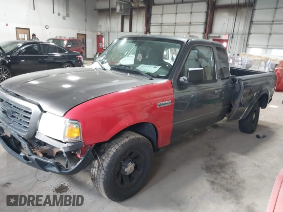 2009 Ford Ranger XLT with VIN 1FTYR44EX9PA44999, listed as a IAAI auction lot 41377209 with 168,708 mi miles. Bid and sale history available at carsss.com. Image 2.