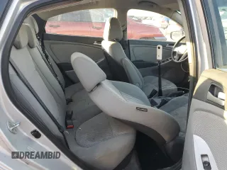 2013 Hyundai Accent GLS with VIN KMHCT4AE6DU523202, listed as a Copart auction lot 52568315 with 126,806 mi miles and Salvage Title. Bid and sale history available at carsss.com. Image 10.