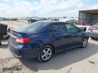 2012 Toyota Corolla L with VIN 5YFBU4EE8CP055279, listed as a IAAI auction lot 41781812 with 154,219 mi miles. Bid and sale history available at carsss.com. Image 4.
