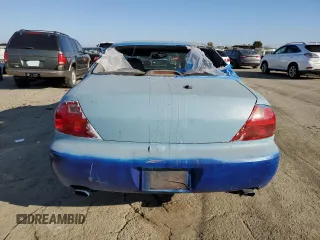2001 Acura CL Type S with VIN 19UYA42731A000492, listed as a Copart auction lot 89125705 with 0 mi miles and Salvage Title. Bid and sale history available at carsss.com. Image 6.