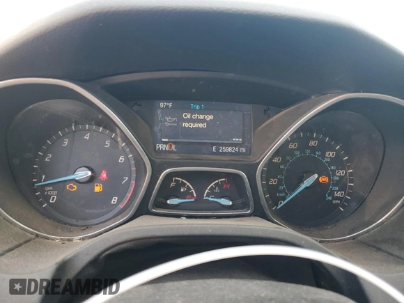 2014 Ford Focus SE with VIN 1FADP3F20EL135711, listed as a Copart auction lot 52580285 with 259,824 mi miles and Clean Title. Bid and sale history available at carsss.com. Image 9.
