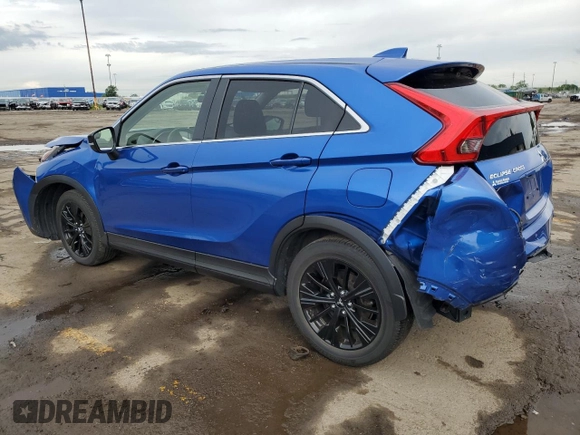 2020 Mitsubishi Eclipse Cross LE с VIN JA4AS4AA4LZ014524, выставлен на аукционе Copart как лот 56388494 с пробегом 38 140 миль миль и На запчасти • Non repairable. История ставок и продаж доступна на DreamBid. Изображение 2.