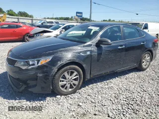 2016 Kia Optima LX with VIN KNAGT4L39G5117542, listed as a Copart auction lot 58178285 with 171,255 mi miles and Salvage title. Bid and sale history available at DreamBid. Image 1.