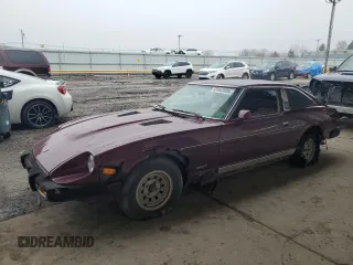 1981 Datsun 280ZX 2+2 z VIN JN1HZ06S3BX408927, wystawiony jako Copart lot #43963805 z przebiegiem 169 783 mil mil oraz Tytuł czysty. Historia ofert i sprzedaży dostępna na DreamBid. Obrazek 1.