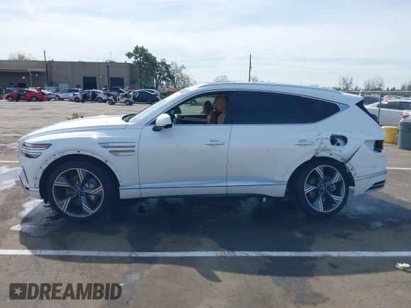 2025 Genesis GV80 Prestige with VIN KMUHEESC3SU250124, listed as a IAAI auction lot 41763078 with 2,283 mi miles and . Bid and sale history available at DreamBid. Image 15.
