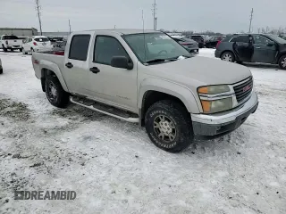 2005 GMC Canyon 1SF SLE Z71 with VIN 1GTDT136X58243340, listed as a Copart auction lot 88508755 with 0 mi miles and Salvage Title. Bid and sale history available at carsss.com. Image 10.