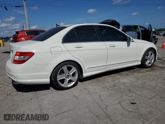 2010 Mercedes-Benz C 300 Sport with VIN WDDGF5EB6AR092478, listed as a Copart auction lot 54294735 with 76,057 mi miles and Salvage Title. Bid and sale history available at DreamBid. Image 3.