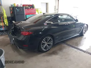 2018 Infiniti Q60 Luxe with VIN JN1EV7EK3JM340105, listed as a IAAI auction lot 41398824 with 62,722 mi miles and . Bid and sale history available at carsss.com. Image 4.