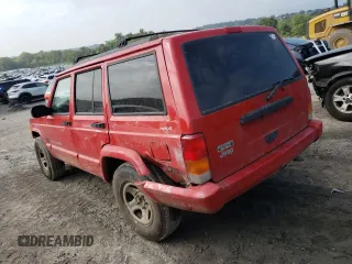 1998 Jeep Cherokee Sport with VIN 1J4FJ68S5WL107496, listed as a Copart auction lot 74401404 with 225,257 mi miles and Salvage Title. Bid and sale history available at carsss.com. Image 2.