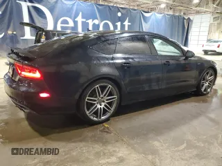 2014 Audi S7 Prestige with VIN WAUW2AFC0EN029419, listed as a Copart auction lot 50169735 with 89,888 mi miles and Clean Title. Bid and sale history available at carsss.com. Image 3.