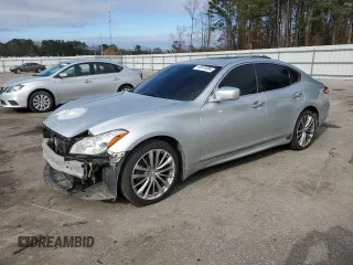 2012 Infiniti M37 with VIN JN1BY1AP6CM333483, listed as a Copart auction lot 85979394 with 199,770 mi miles and Salvage Title. Bid and sale history available at carsss.com. Image 1.