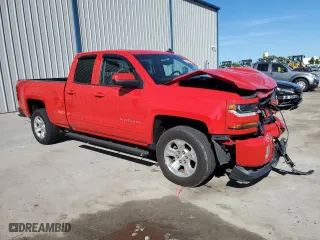 2018 Chevrolet Silverado 1500 LT with VIN 1GCVKREC3JZ164718, listed as a Copart auction lot 53186225 with 55,579 mi miles and Salvage Title. Bid and sale history available at carsss.com. Image 4.