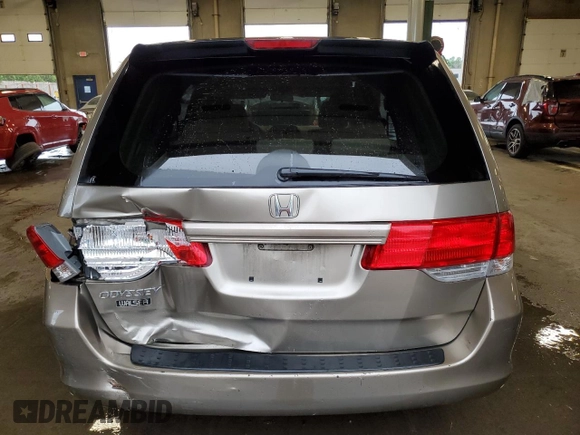2009 Honda Odyssey LX with VIN 5FNRL38259B018546, listed as a Copart auction lot 62142015 with 162,459 mi miles and Salvage title. Bid and sale history available at DreamBid. Image 6.